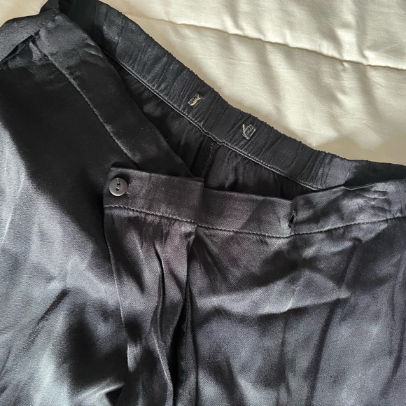 Silk Tie Up Trousers - Picture 6 of 6